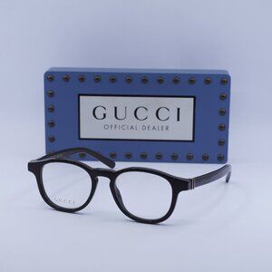 Gucci GG1510O 004 Square Eyeglasses 49mm - Brown